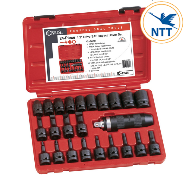 ID-424S-BỘ-KHẨU-ĐẦU-VÍT-1-PHẦN-2-HỆ-INCH-VÀ-TAY-VẶN-24-CHIẾC-HÃNG-GENIUS_da6de6e5