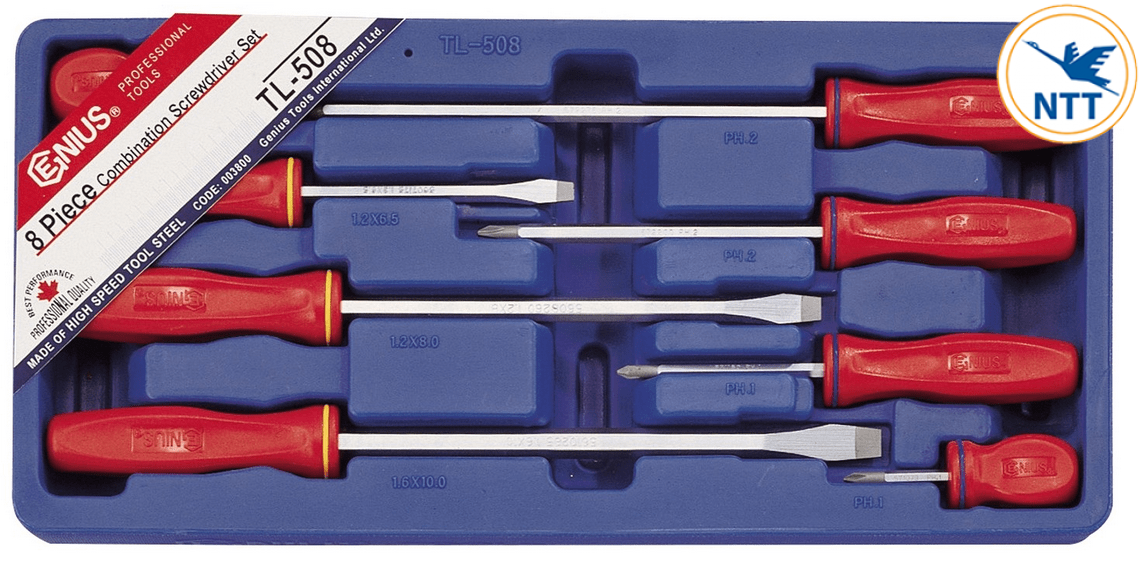 TL-508-BỘ-TUỐC-NƠ-VÍT-ĐẦU-2-4-CẠNH-TAY-CẦM-NHỰA-8-CHIẾC-GENIUS_887c8e6f