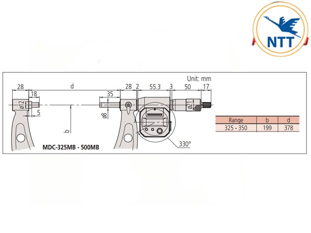 Ban-ve-Panme-me-dien-tu-khoang-do-lon-Mitutoyo-293-583-(325-350mm)