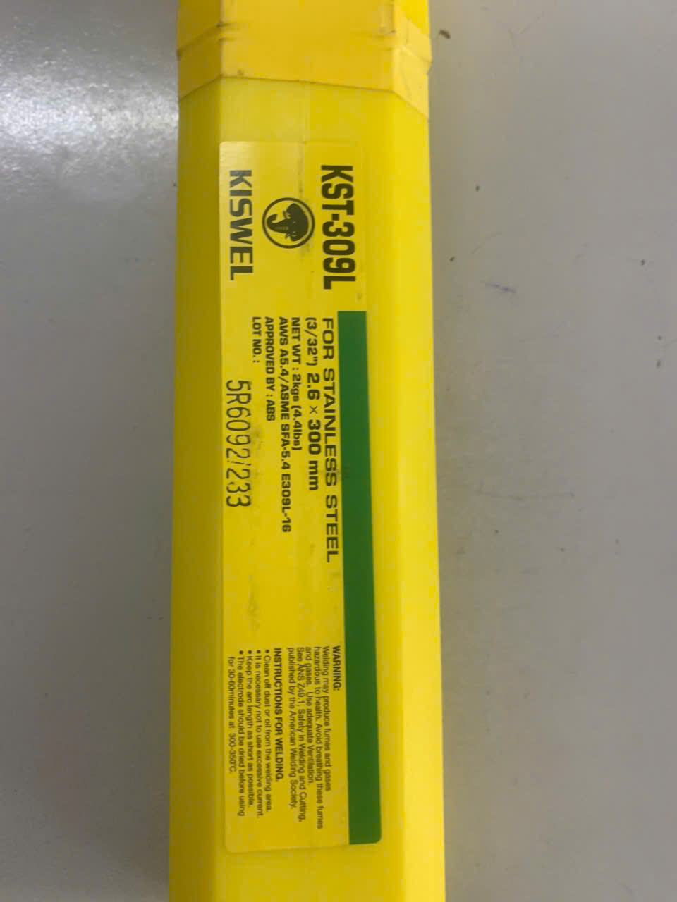 2.6 mm 309L-7